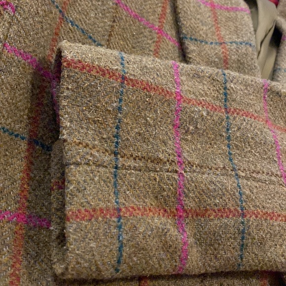 Mango check wool blend blazer - Picture 4 of 5